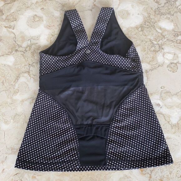 Lululemon Deep V Athletic Tank Polka Dots - Picture 2 of 7